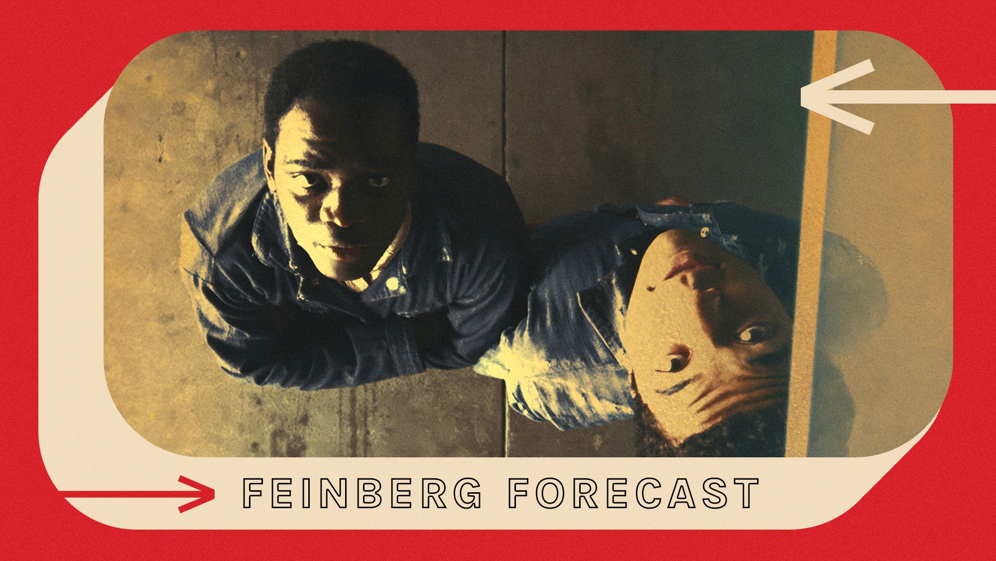 Nickel Boys with the text "Feinberg Forecast" below